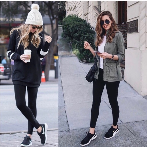 ⭐️SUPER COMFY⭐️ Black Leggings - Picture 1 of 3